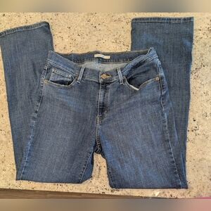 Levi’s Classic Bootcut Jeans Women Size 14 W32 L32 Medium Wash Stretch Denim
